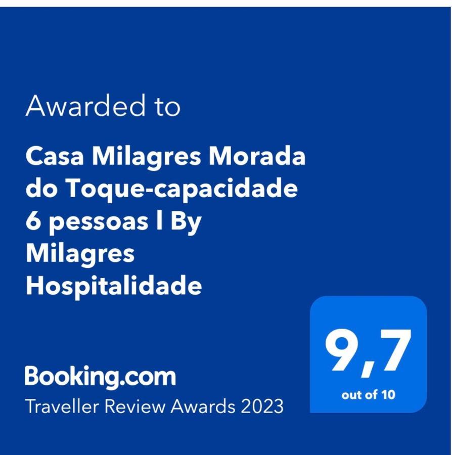 Casa Milagres Morada Do Toque L Premio Travellers Choice 2023 L Acomoda Ate 6 Pessoas (Adults Only) เซามิเกลโดสมีลาเกรส ภายนอก รูปภาพ